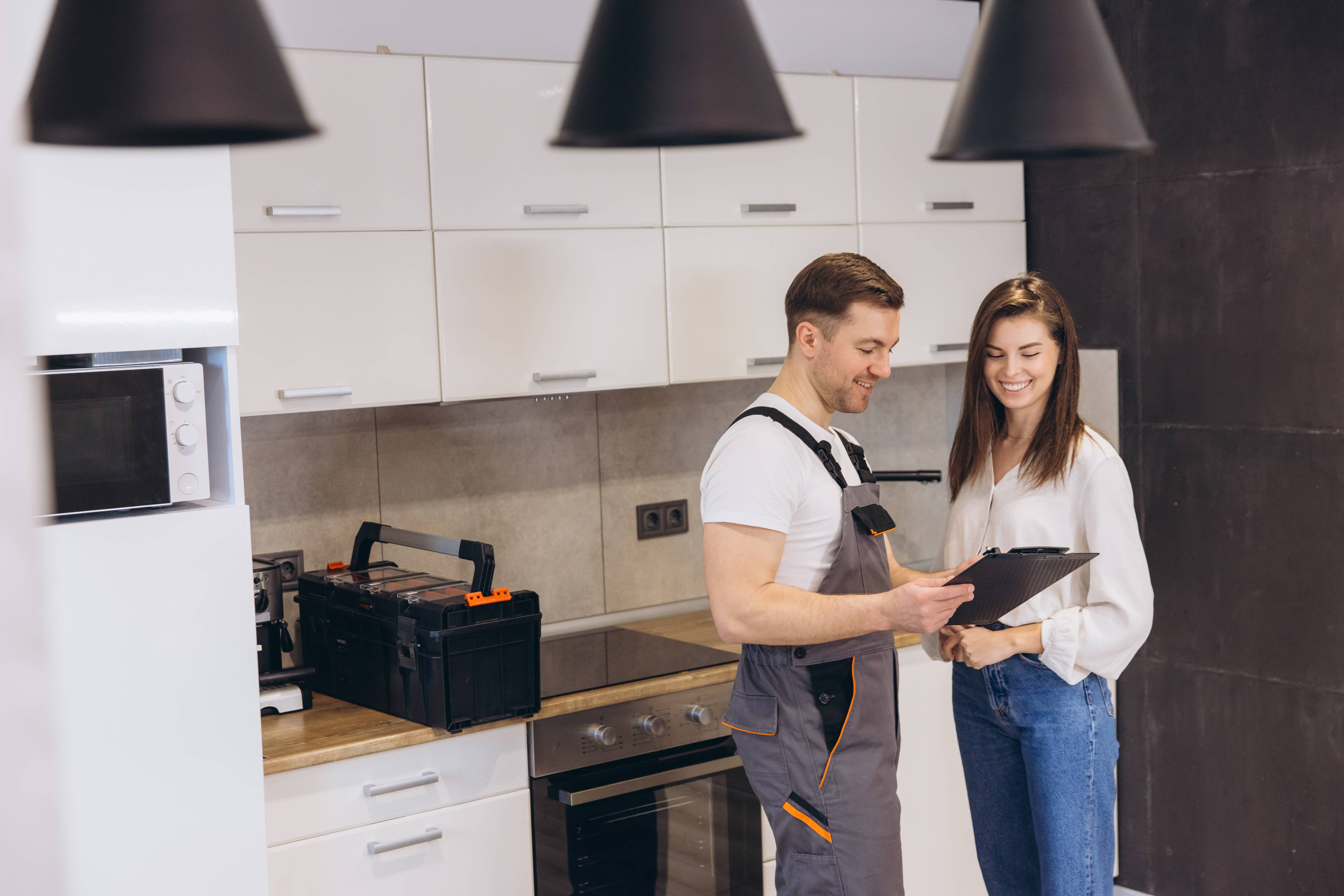 Rob, the founder of Appliances City Wide, on a GTA service visit.